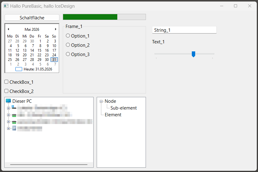 IceDesign GUI Demo Win
