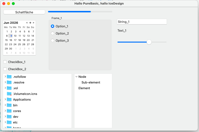 IceDesign GUI Demo Mac